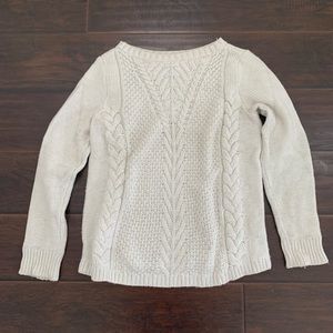 Banana Republic cable knit sweater